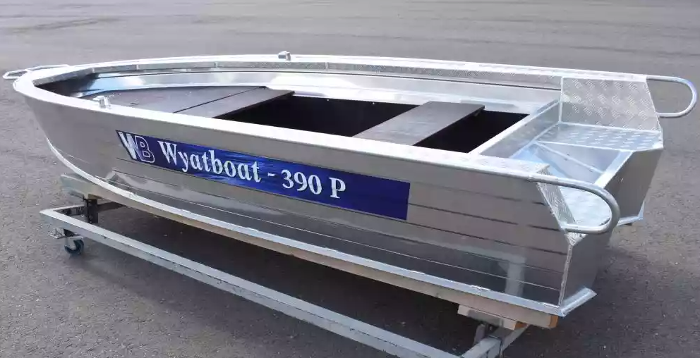 Алюминиевая лодка Wyatboat-390Р Fish в Новоуральске