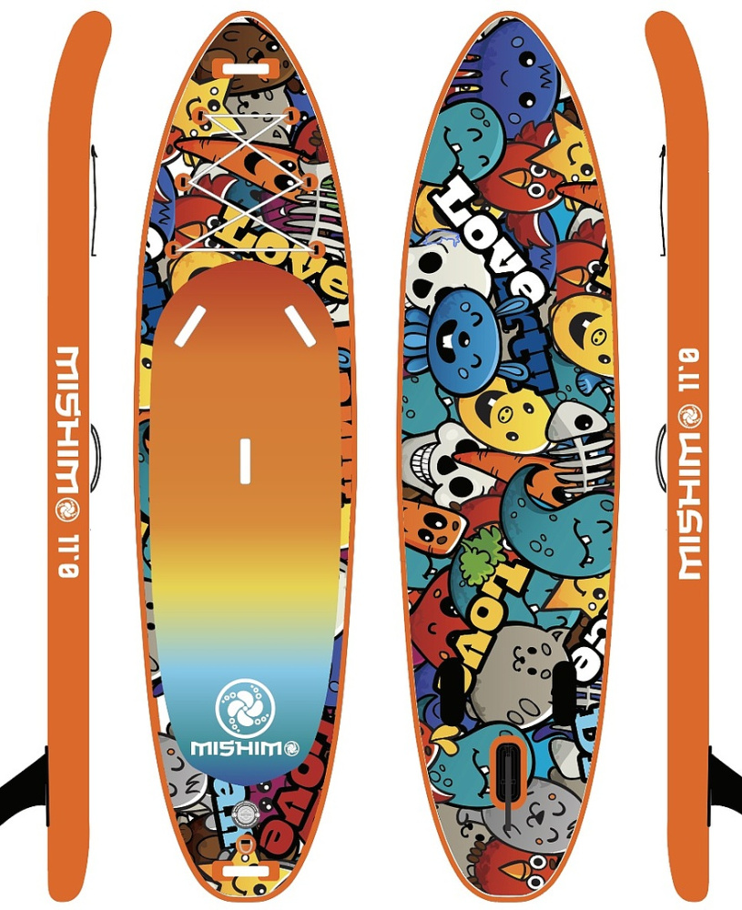 SUP (САП) Доска MISHIMO CRAZY-LINE 9.5’ (305см) в Новоуральске