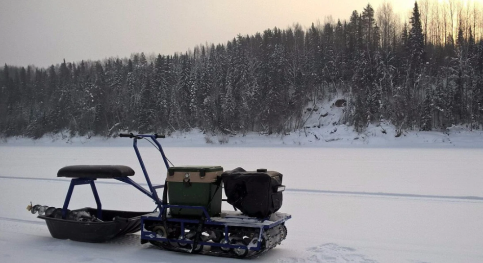Мотобуксировщик Альбатрос-L 6.5 с фарой в Новоуральске