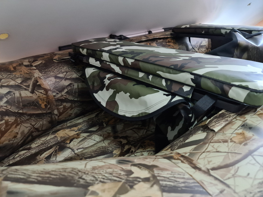 КОМПЛЕКТ МЯГКИХ НАКЛАДОК С СУМКОЙ ДЛЯ ЛОДОК 80Х20 КАМУФЛЯЖ в Новоуральске