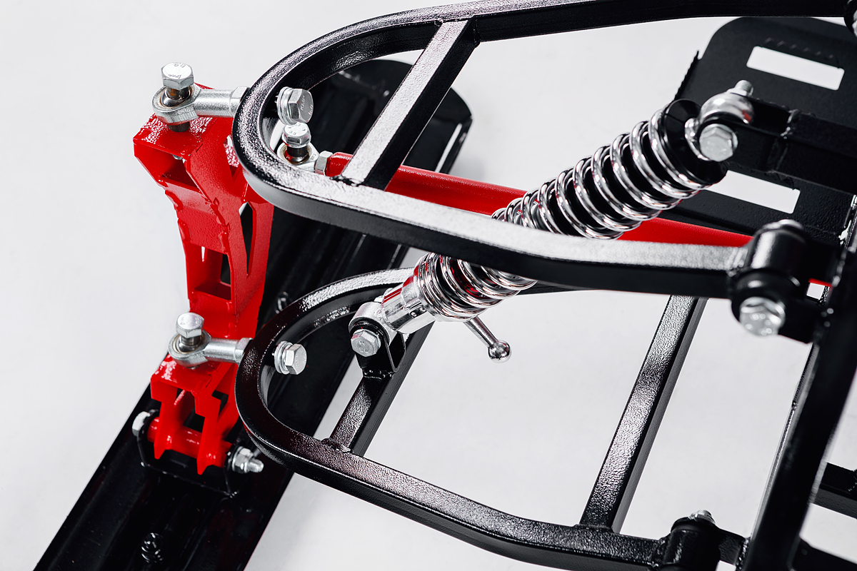 Лыжный модуль IKUDZO с подогревом ручек пластиковые лыжи в Новоуральске