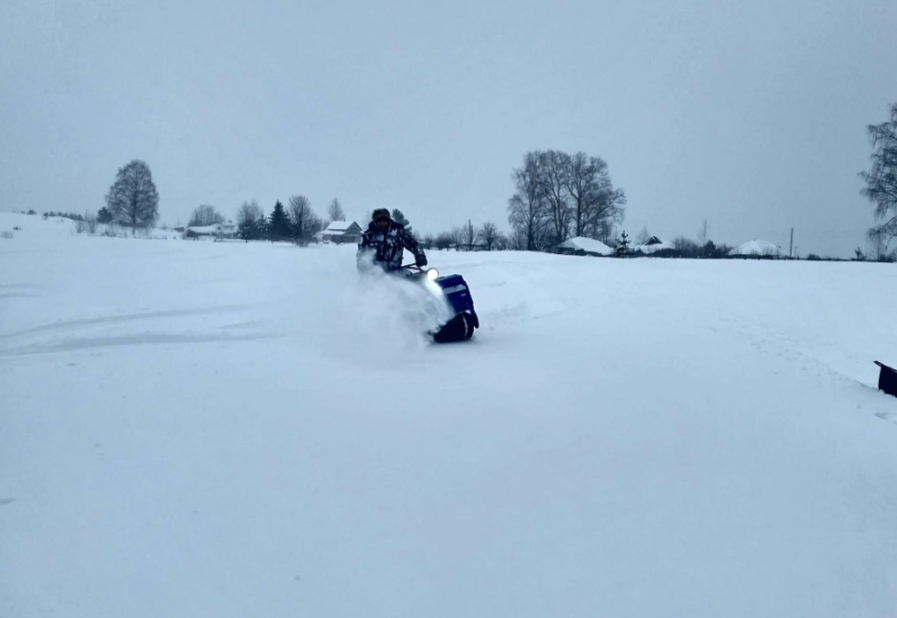 Мотобуксировщик Альбатрос-XLV 15 тележки, 1450 мм в Новоуральске