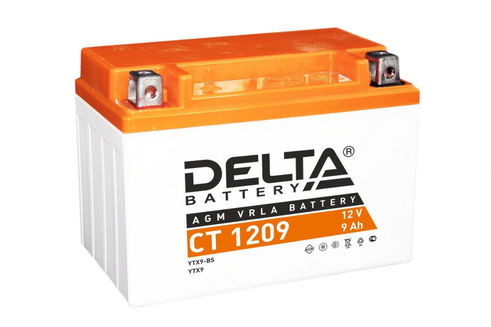 Аккумулятор Delta CT 1209 (12V / 9Ah) в Новоуральске