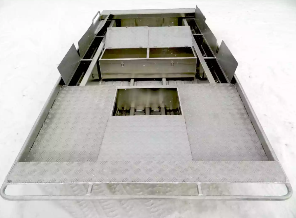 Алюминиевая лодка Wyatboat-390 Jonboat в Новоуральске