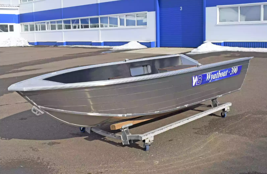 Алюминиевая лодка Wyatboat-390 Р NEW в Новоуральске