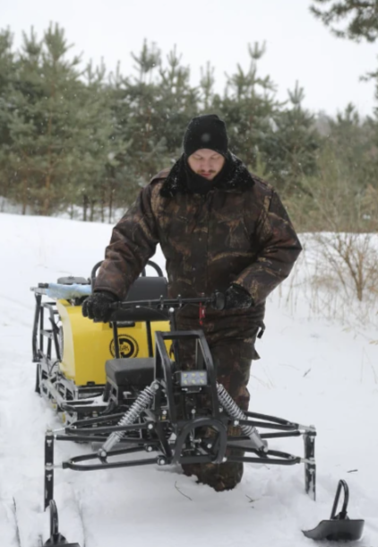 Мотобуксировщик РЫБАК PKD. PSD 15 л.с. (длинная база 1430мм) в Новоуральске