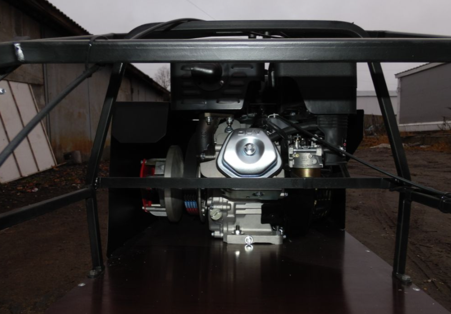 Мотобуксировщик AhtaR Зима 15 л/с с вариатором в Новоуральске