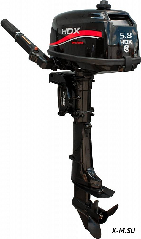 Лодочный мотор 2-х тактный HDX R series T 5,8 BMS в Новоуральске