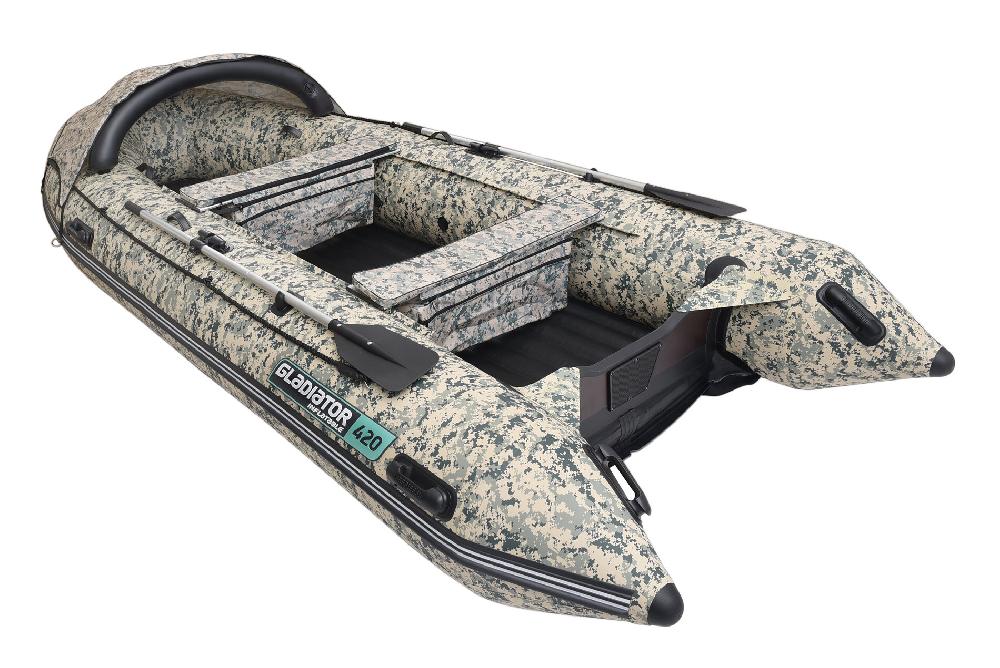 НАДУВНАЯ ЛОДКА GLADIATOR E350PRO в Новоуральске