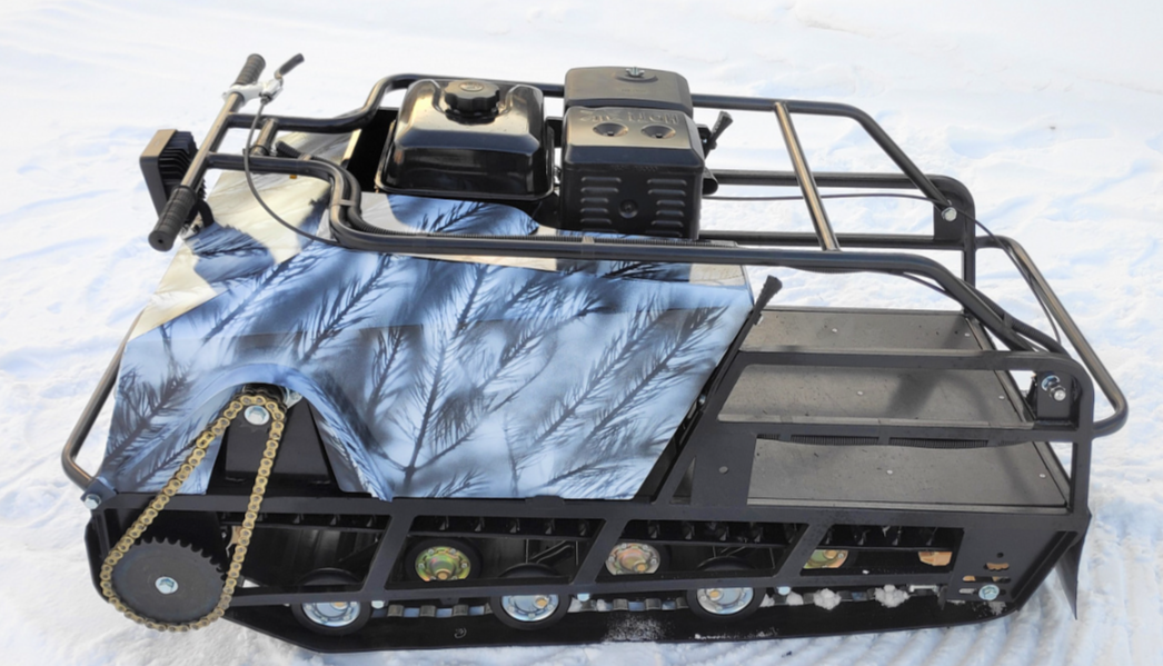 Мотобуксировщик Irondog (Железная собака) M600 23 Камуфляж Охотник в Новоуральске