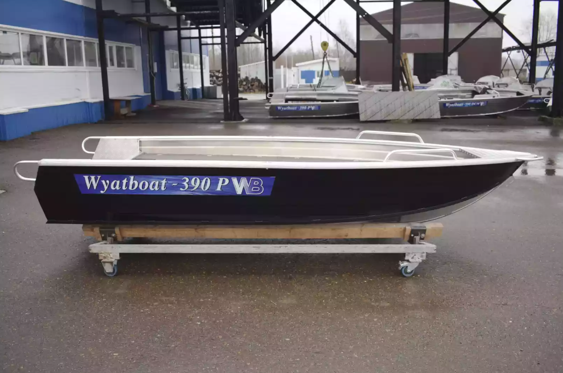Алюминиевая лодка Wyatboat-390РМ в Новоуральске
