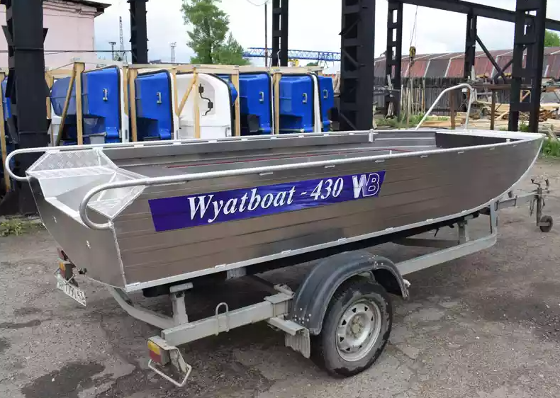 Алюминиевая лодка  Wyatboat-430 Master в Новоуральске