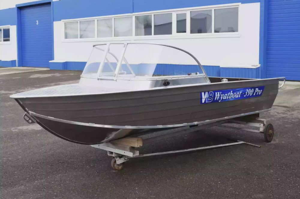 Алюминиевая лодка Wyatboat-390 Pro в Новоуральске