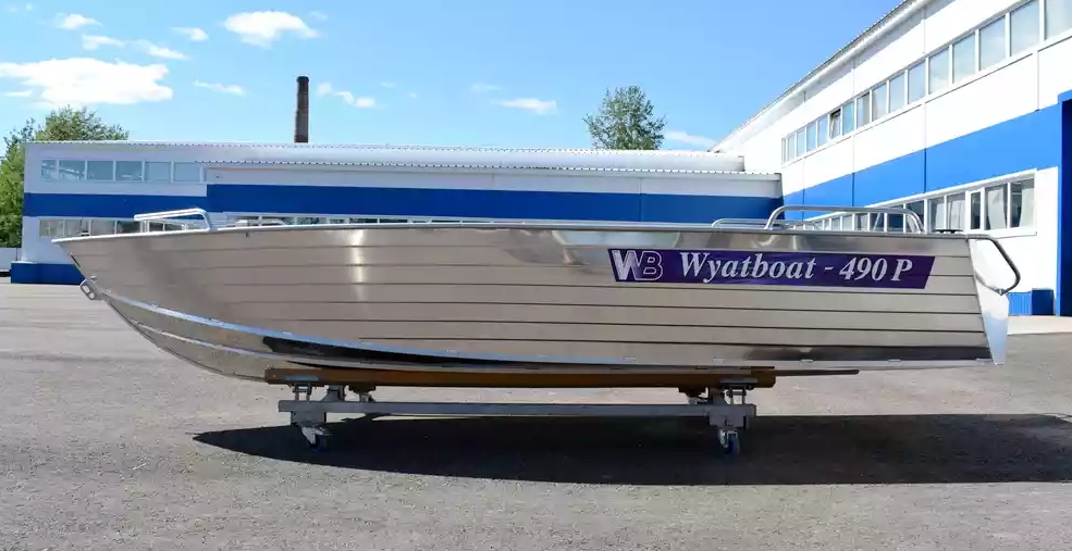 Алюминиевая лодка Wyatboat-490 P в Новоуральске