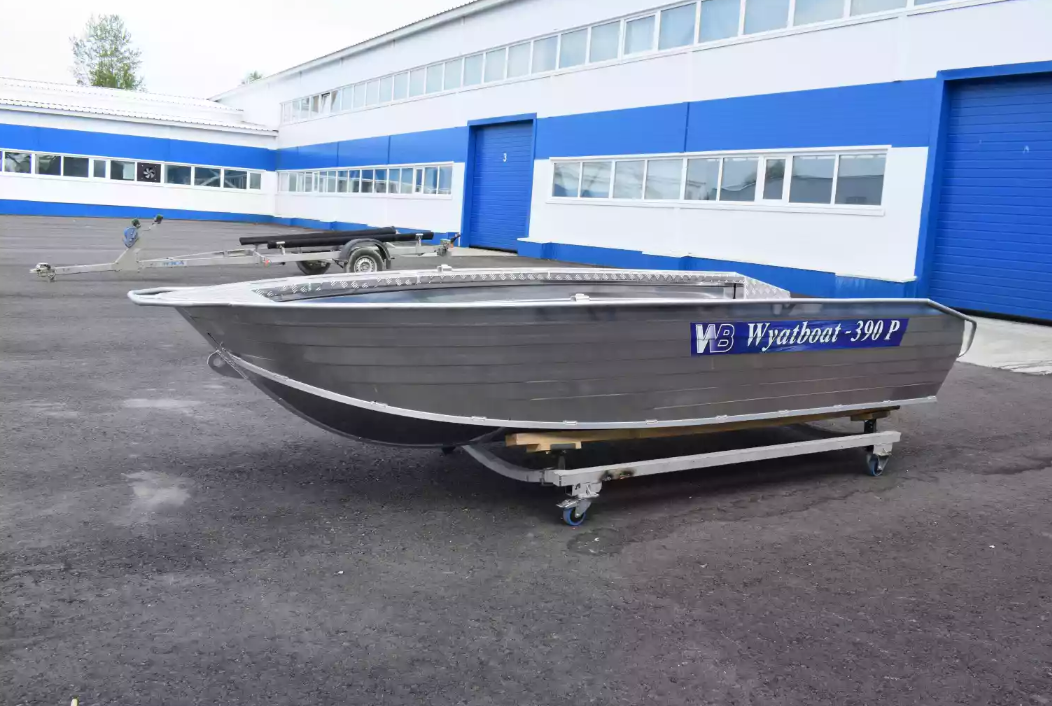 Алюминиевая лодка Wyatboat-390Р Увеличенный борт в Новоуральске
