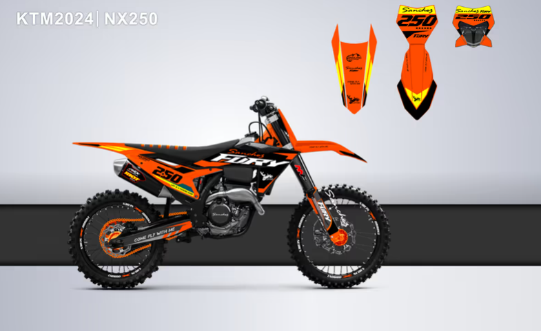 Кроссовый мотоцикл Sanchez Fury NX250 в Новоуральске