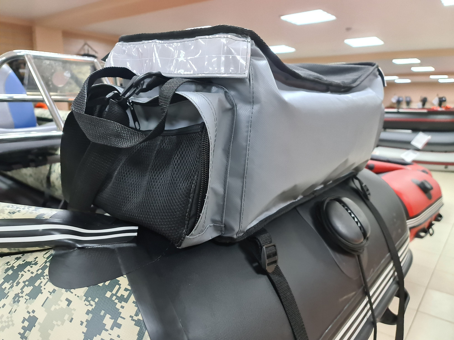 СУМКА ЛЮКС НА БАЛЛОН ДЛЯ ЛОДОК ПВХ 50Х25Х25 СМ в Новоуральске