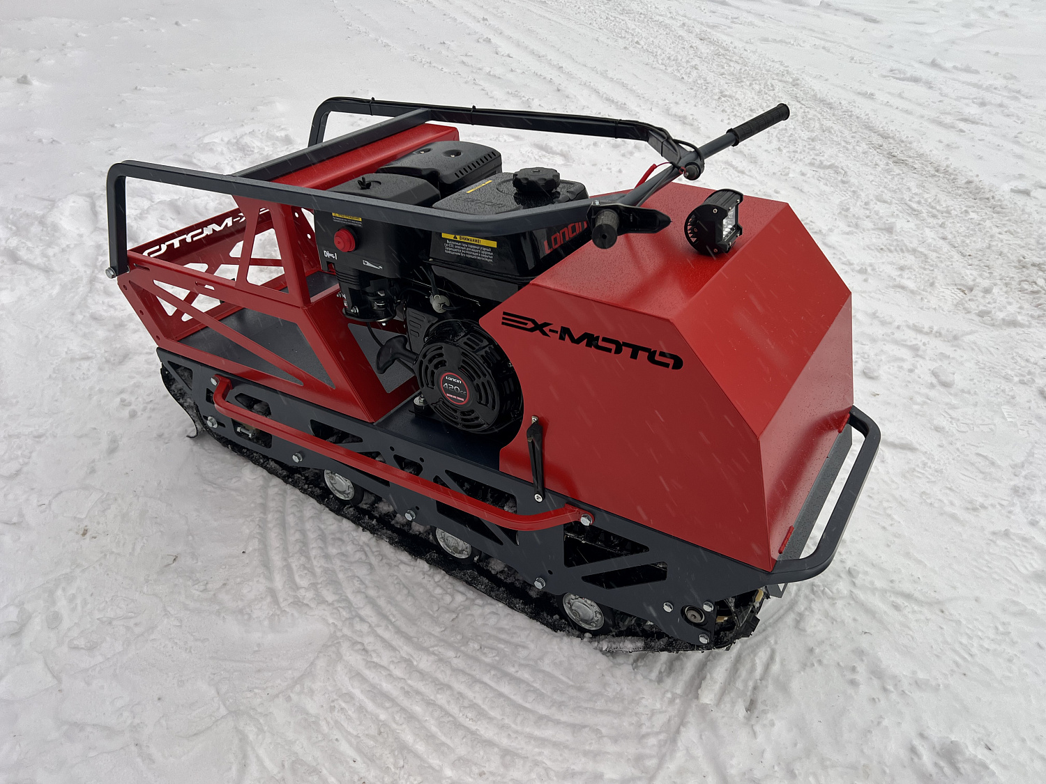 Мотобуксировщик EX-MOTO SNOWDOG S500 15л.с в Новоуральске