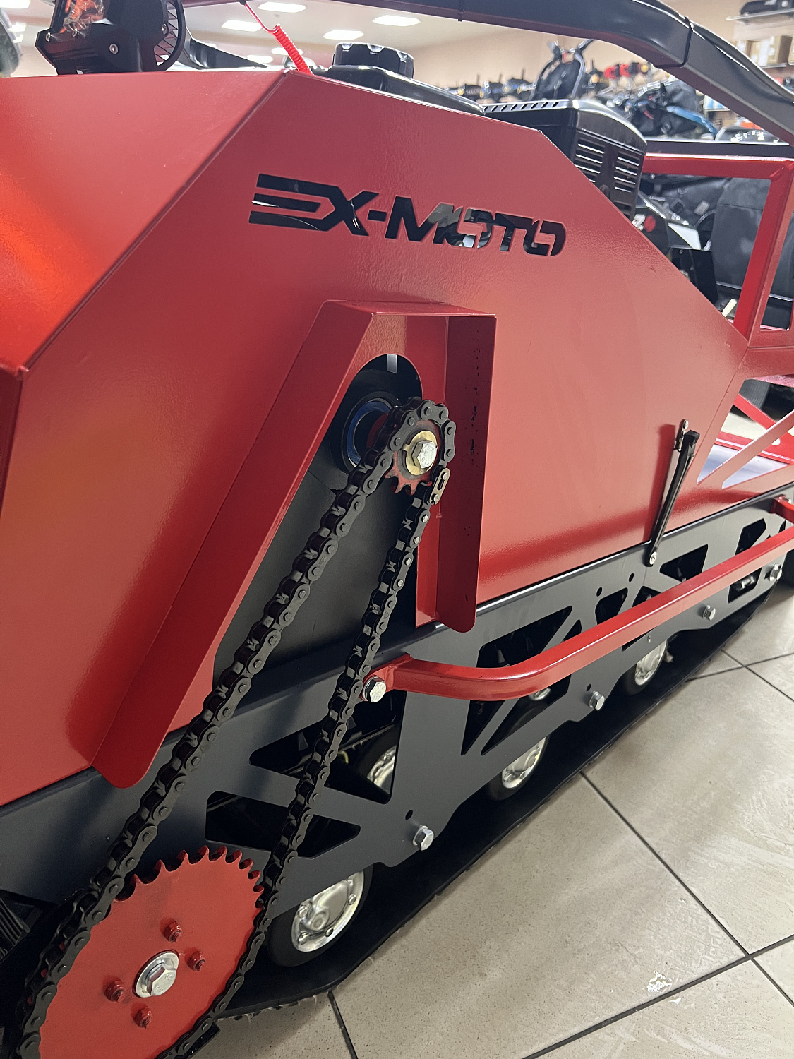 Мотобуксировщик EX-MOTO SNOWDOG S500 15л.с в Новоуральске