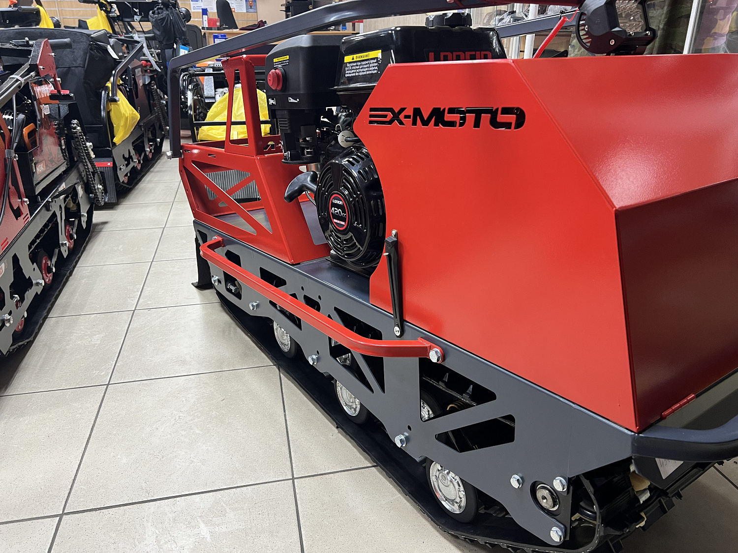 Мотобуксировщик EX-MOTO SNOWDOG S500 15л.с в Новоуральске