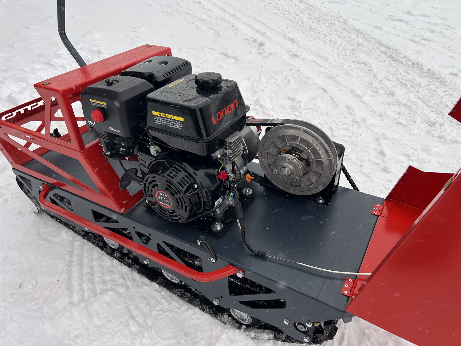 Мотобуксировщик EX-MOTO SNOWDOG S500 15л.с в Новоуральске