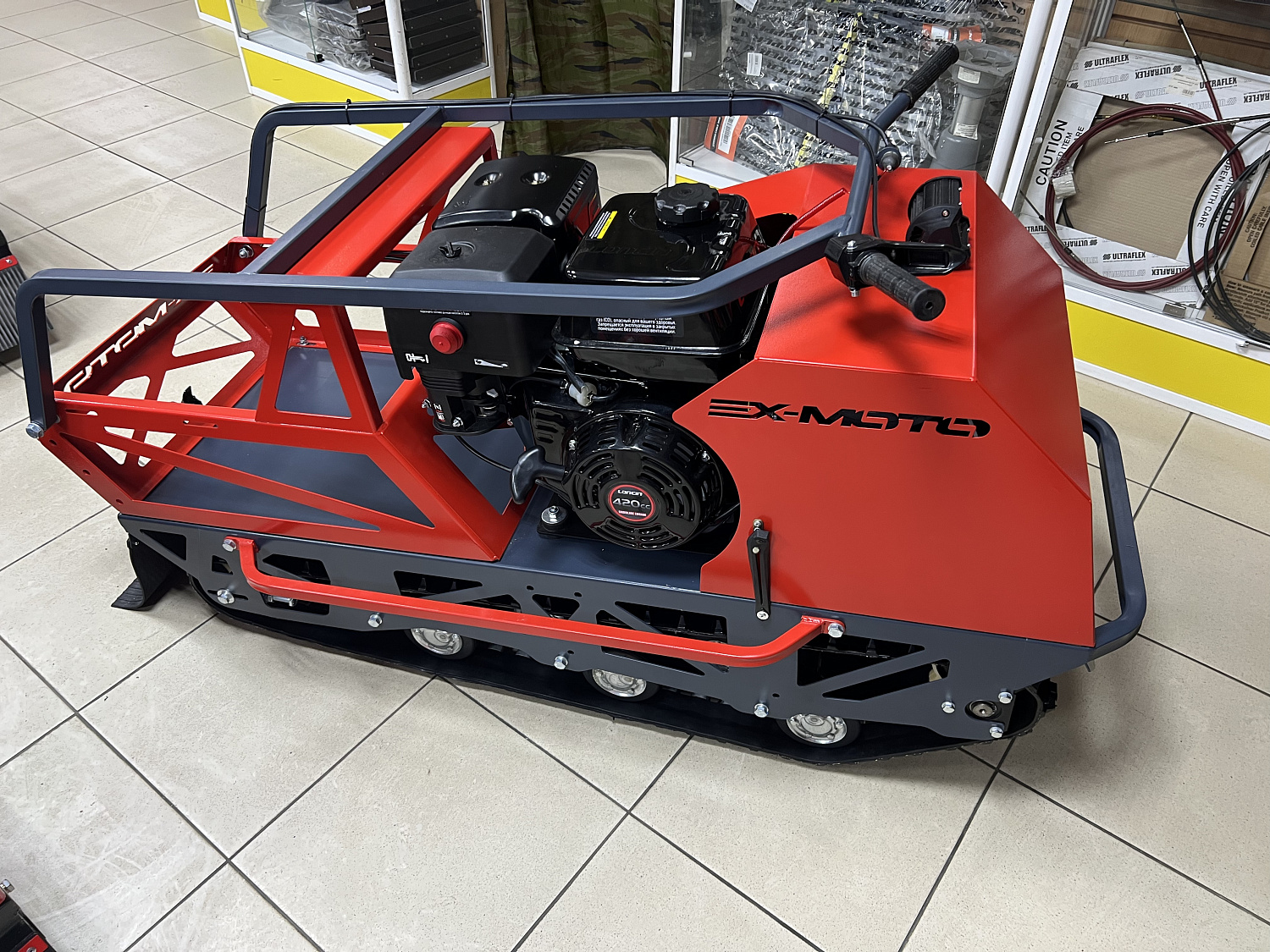 Мотобуксировщик EX-MOTO SNOWDOG S500 15л.с в Новоуральске