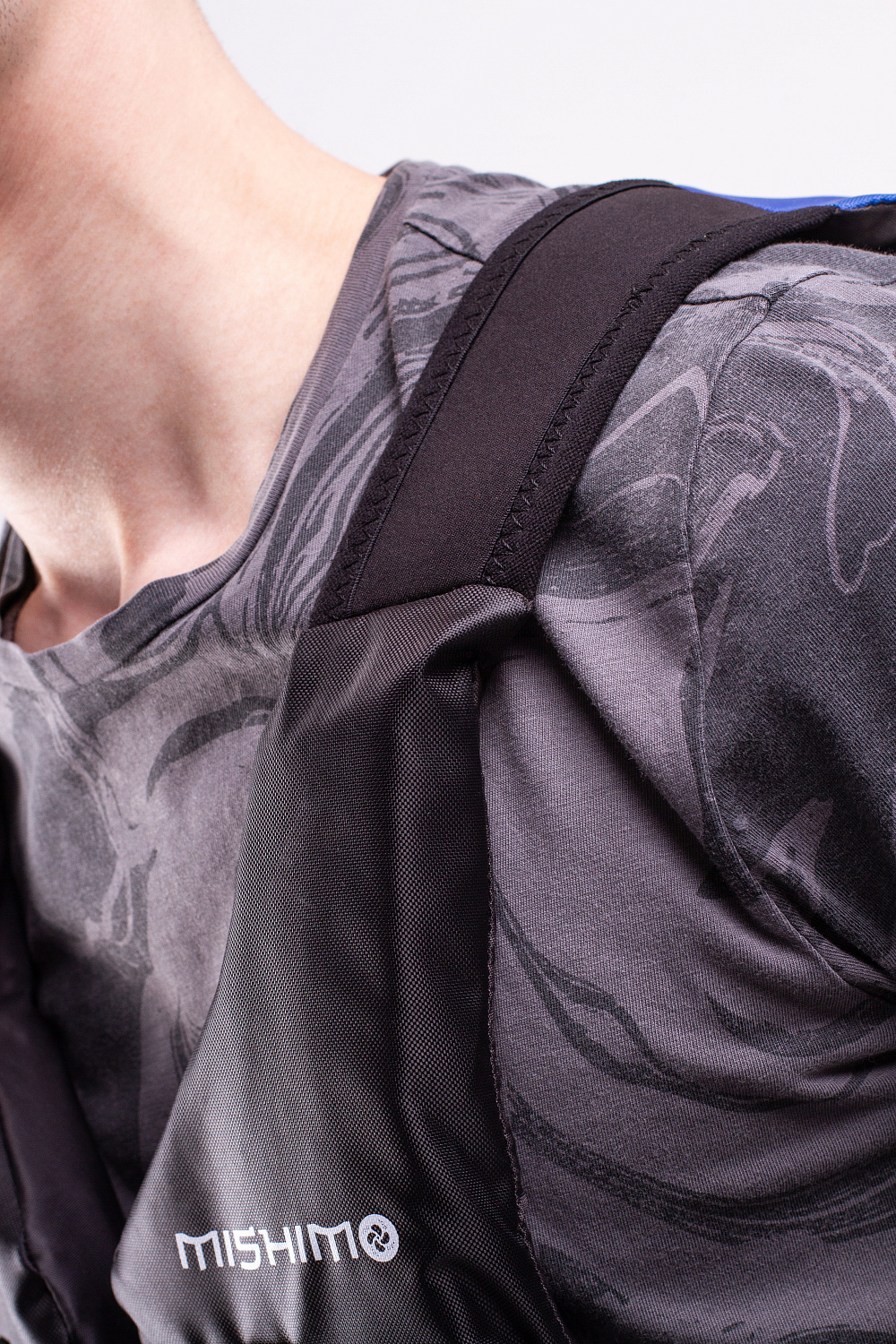 Жилет спасательный MISHIMO PRO Премиум качества Черно-синий в Новоуральске