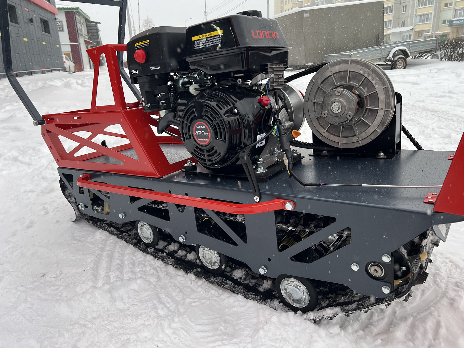 Мотобуксировщик EX-MOTO SNOWDOG S500 15л.с в Новоуральске