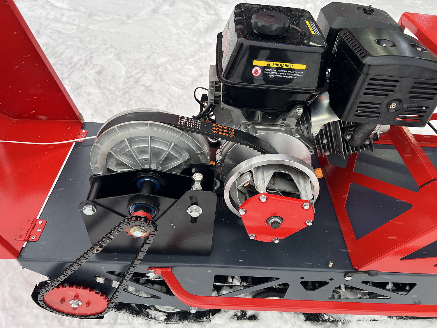 Мотобуксировщик EX-MOTO SNOWDOG S500 15л.с в Новоуральске