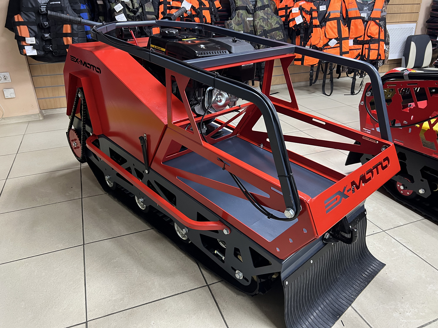 Мотобуксировщик EX-MOTO SNOWDOG S500 15л.с в Новоуральске