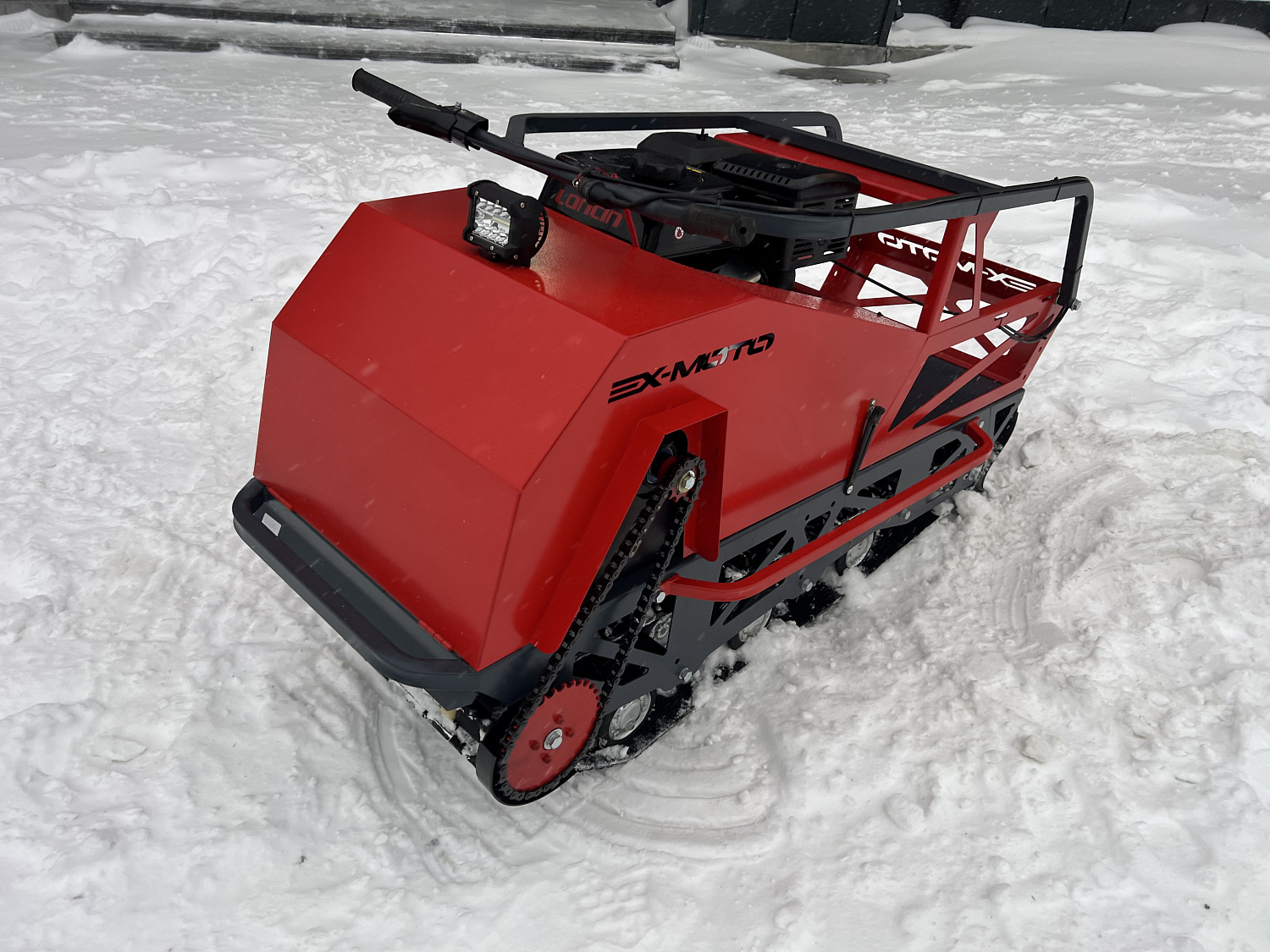 Мотобуксировщик EX-MOTO SNOWDOG S500 15л.с в Новоуральске